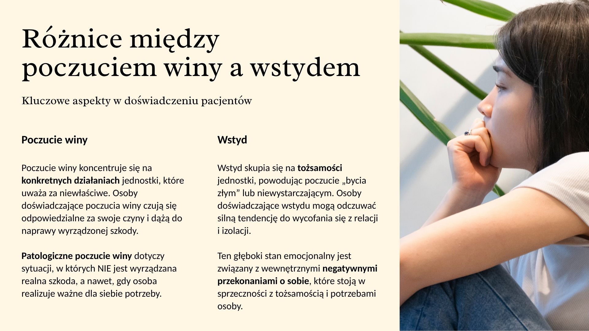 Poczucie winy i wstyd w psychoterapii zaburzeń seksualnych u kobiet